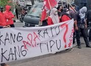 Tolak RUU Pilkada, GMNI Jepara Gelar Aksi Damai ke Gedung DPRD