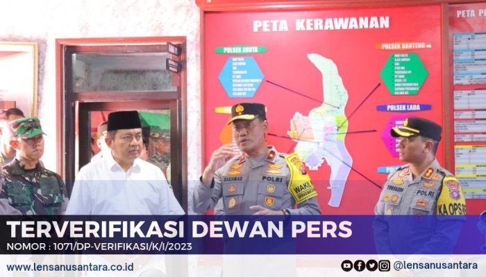 Wakapolda Kalteng Pantau Kesiapan Pengamanan Pilkada 2024 di Kotawaringin Barat