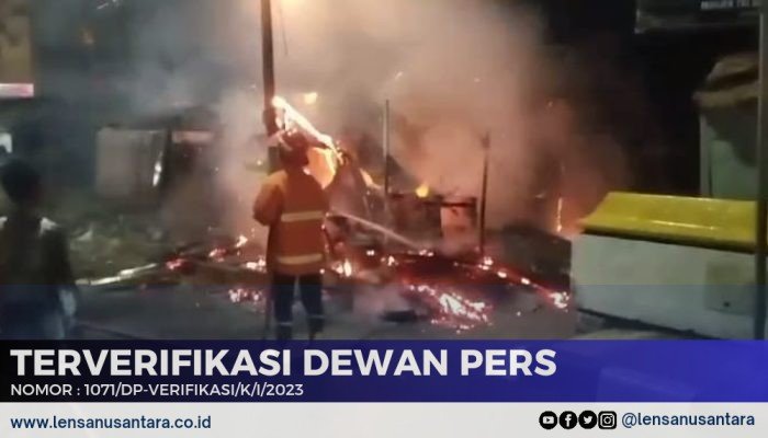 Warung Makan di Jepara Ludes Terbakar, Diduga Gegara Bakar Sampah Tidak Diawasi