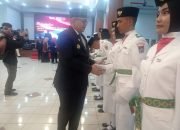 Paskibraka Kota Padang Siap Bertugas Pada Upacara Bendera HUT RI ke-79