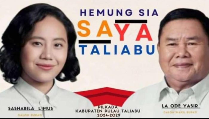 Sashabila Mus dan La Ode Yasir Sama-sama Memiliki Niat Membangun untuk Kabupaten Pulau Taliabu