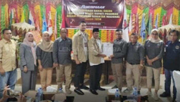 Pasangan WA Resmi Mendaftar ke KPUD Pasaman