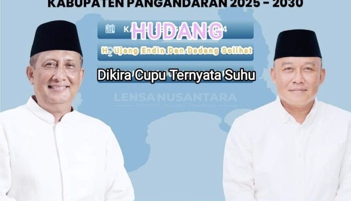 Dicoret PDIP, Pasangan HUDANG Diusung Koalisi Gemuk di Pilkada Pangandaran 2024