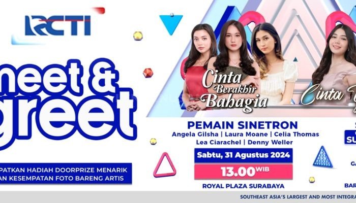 Arek-arek Suroboyo Bersiaplah! Pemain Sinetron Cinta Berakhir Bahagia dan Cinta Yasmin Datang ke Surabaya