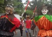 Kirap Launching HUT RI ke-79, Camat Arjasa Jember Gelar Parade Drumband dan Kesenian Tradisional