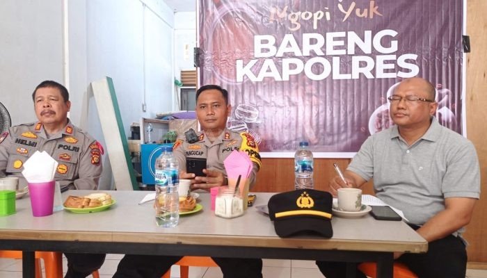 Terkait Pilkada 2024, Kapolres Kuansing Ajak Pers Ciptakan Suasana Sejuk dan Damai