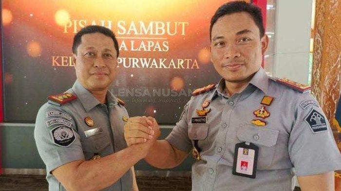 Pisah Sambut Kepala Lapas Kelas II B Purwakarta, Ini Pesan Kalapas yang Baru
