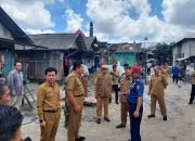 Pj. Bupati Kotawaringin Barat Tinjau Lokasi Kebakaran, Pemerintah Siapkan Bantuan untuk Korban