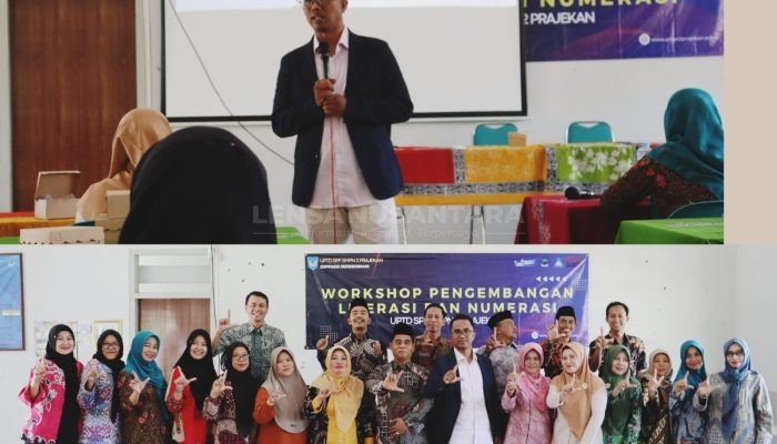 Workshop Pengembangan Literasi dan Numerasi di Sekolah Penggerak SMPN 2 Prajekan Bondowoso