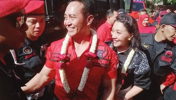 Cagub-Cawagub Jateng Andika-Hendi Hadiri Rakercabsus DPC PDIP Banjarnegara