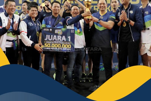 Disaksikan Presiden ke-6 Indonesia dan Menteri AHY, Juara Voli Menteri ATR/Kepala BPN Cup 2024 Diraih oleh Kanwil BPN Provinsi Jawa Timur