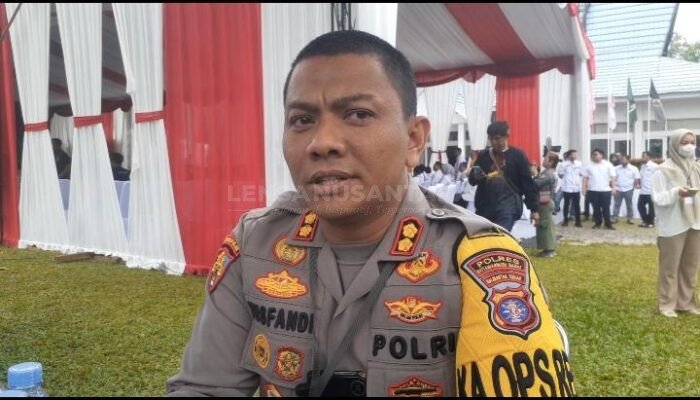 200 Personel Gabungan Diturunkan Pengamanan Pengundian Nomor Urut, Kapolres Kobar Apresiasi Kondusivitas Wilayah