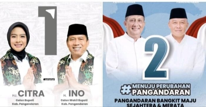 Pengundian Nomor Urut Pilbup Pangandaran di Pilkada 2024