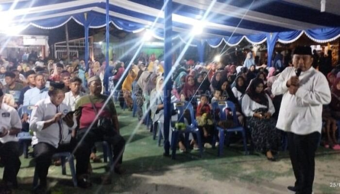 Hari Pertama Kampanye Sugiyarto Dihadiri Ratusan Warga