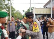 Kapolda Riau Gelar Penyambutan dan Pelepasan Danrem 031/Wirabima