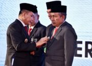 Sekretaris Daerah Kabupaten Asahan menghadiri Pengukuhan Pjs Bupati Asahan