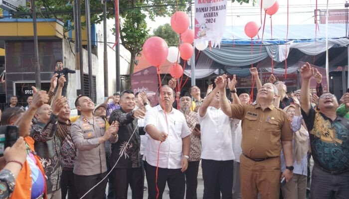 Pemerintah Kabupaten Asahan Hadir Deklarasi Kampanye Damai 2024