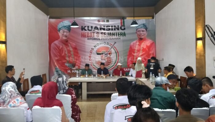 Di Hadapan Relawan, Halim Sebut Jika Terpilih akan Bantu Masyarakat Bibit Sawit Gratis dan Dana Perawatan