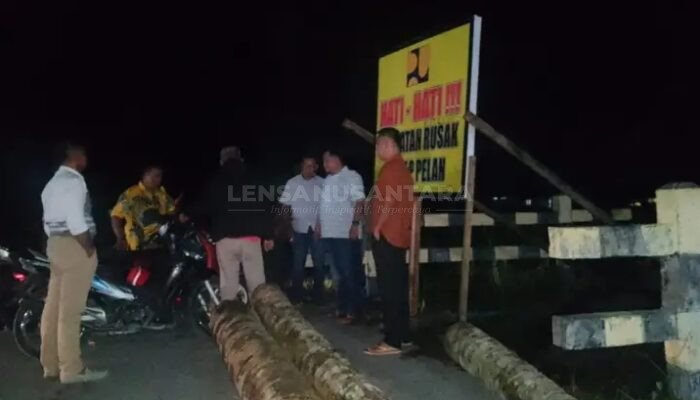 Camat Kota Kisaran Timur Tinjau Langsung Lokasi Jembatan Rusak di Kelurahan Siumbut Umbut