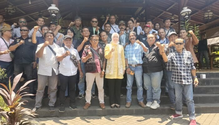 Anne Ratna Mustika Siap Wujudkan Aspirasi Wartawan di Purwakarta