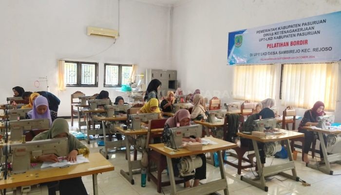 UPT LKD Kabupaten Pasuruan Gelar 7 Pelatihan Bagi Warga Tak Punya Pekerjaan