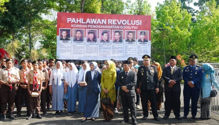 Pemkab Madiun Peringati Hari Kesaktian Pancasila di Monumen Kresek