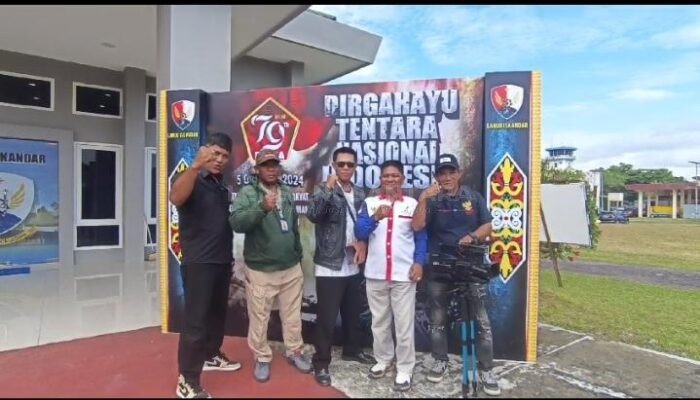 Perkumpulan Wartawan “Indahnya Sonang-Sonang” Ucapkan Dirgahayu TNI ke-79 di Kotawaringin Barat