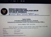 Diduga Amankan Dokumen Palsu, KPU Pulau Taliabu dan Bawaslu Dilaporkan ke DKPP RI