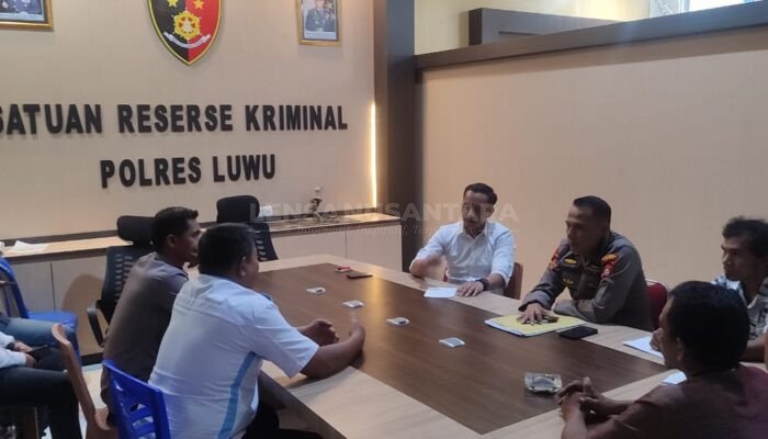 Silaturahmi dan Audiensi LSM GMU-I Bersama Jajaran Polres Luwu Terkait RJ
