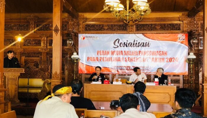 Bawaslu Magetan Dorong Peran Aktif Media dalam Pengawasan Pemilu Serentak 2024