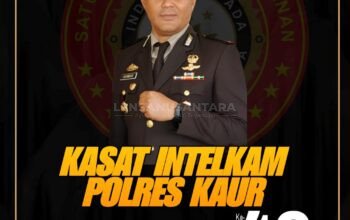 Kasat Intelkam Polres Kaur Polda Bengkulu