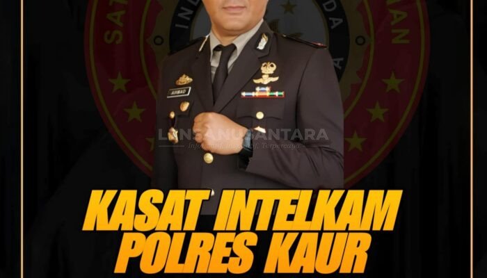 SMSI Bengkulu Nobatkan AKP Ahmad Kahiruman Sebagai Kasat Intelkam Polres Kaur Terbaik