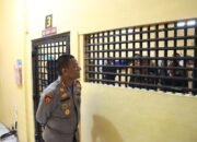 Kapolres Kobar Cek Kondisi Tahanan di Rutan Polres, Pastikan Keamanan, Kesehatan dan Kelayakan
