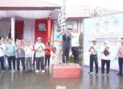 Jalan Sehat Bersama Tutup Rangkaian Rapat Staf Bulanan Pemko Padang di Mentawai