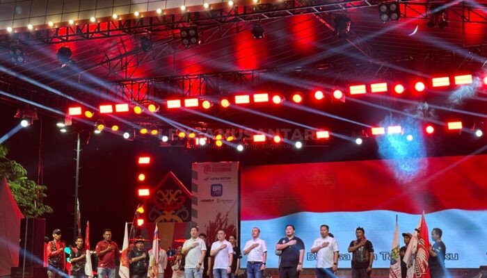 Komunitas Honda Etam Ramaikan Honda Bikers Day Soundtrack of Brotherhood Regional Kalimantan 2024