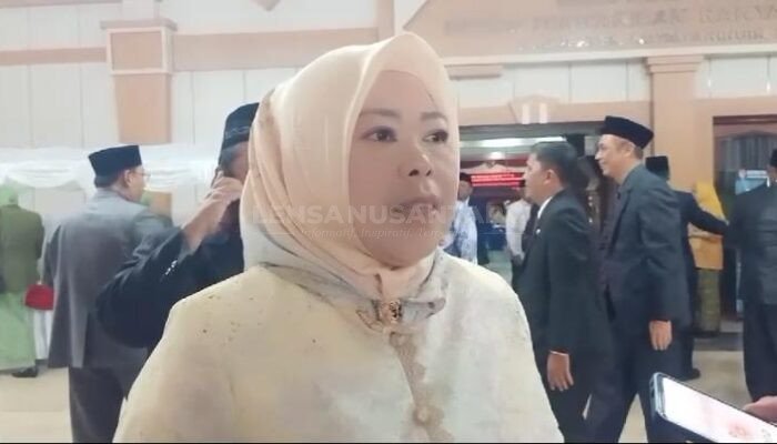 Nurhidayah Hadiri Pelantikan Unsur Pimpinan Definitif DPRD Kabupaten Kotawaringin Barat