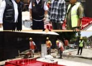 Pastikan Progres Sesuai Target, Pjs Bupati Blitar Tinjau Pembangunan Pasar Nglegok