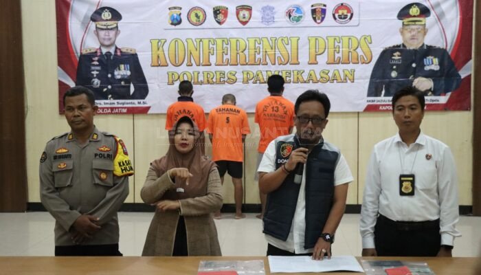 Sat Reskrim Polres Pamekasan Bekuk Tiga Pelaku Curanmor, Satu DPO