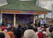 Halmahera Selatan Jadi Lautan Manusia saat AM-SAH Deklarasi Kampanye Akbar di Kecamatan Bacan