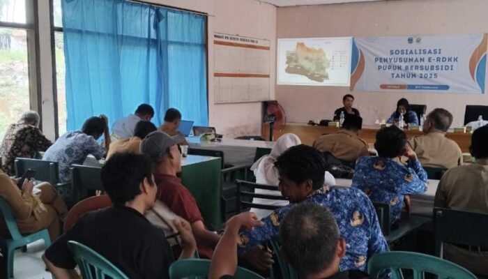 BPP Padaherang Sosialisasikan Penyusunan E-RDKK Pupuk Bersubsidi Tahun 2025