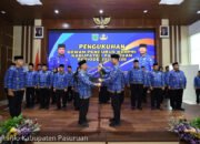 Dewan Pengurus KORPRI Kabupaten Pasuruan Periode 2024-2029 Dikukuhkan