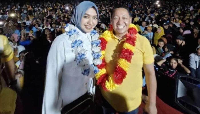 Puluhan Ribu Basis Real AM-SAH dan Rusli-Rio Padati Kampanye Akbar di Kepulauan Morotai