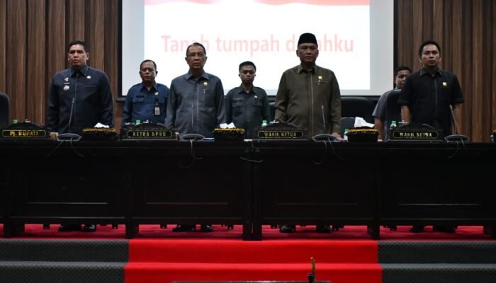DPRD Bondowoso Gelar Rapat Paripurna Pandangan Umum Fraksi Tentang APBD TA 2025