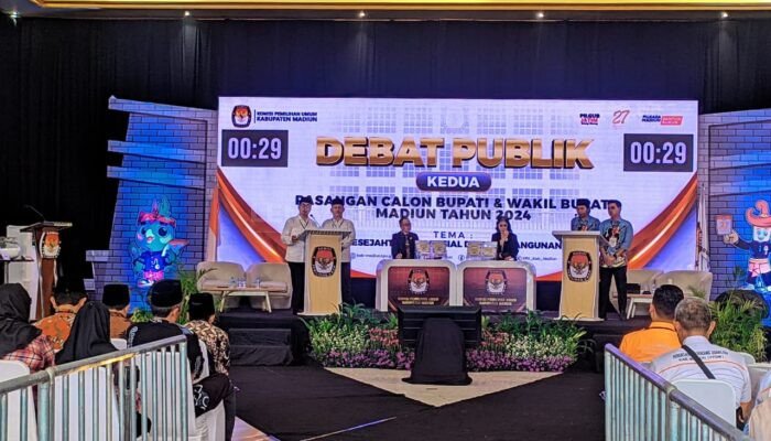 Debat Publik Kedua Pilbup Madiun 2024, Kesejahteraan Sosial dan Pembangunan Jadi Sorotan Utama