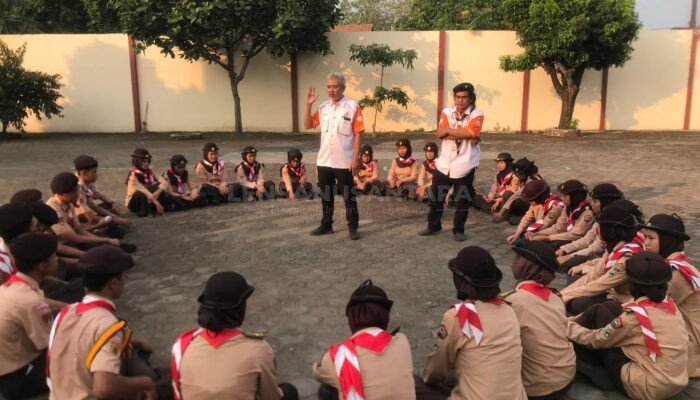 Pramuka SMAN 1 Pecangaan Hadirkan ORARI Lokal Kabupaten Jepara