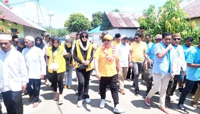 Ahlan Djumadil Mengajak Masyarakat Halteng Pilih AM-SAH, Ini Alasanya