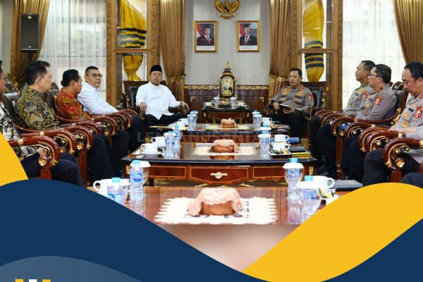 Kunjungi Kapolri, Menteri Nusron Perkuat Kerja Sama untuk Berantas Mafia Tanah