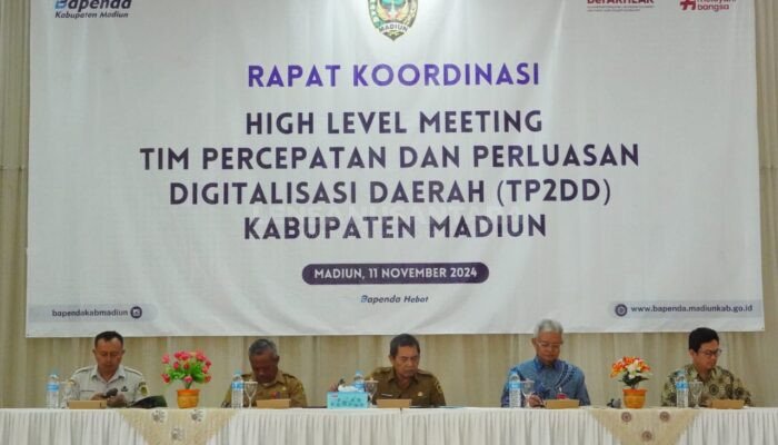 Kabupaten Madiun Percepat Digitalisasi Transaksi, Tim P2DD Kolaborasi Lintas Instansi