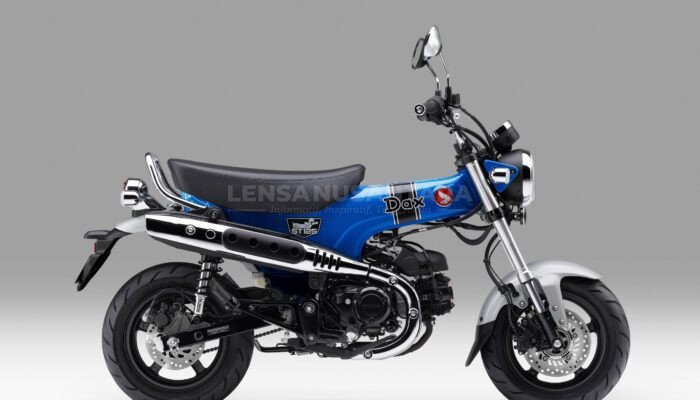Motor Ikonik Honda ST125 Dax Tampil Makin Unik dan Beda