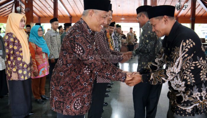 Pj Bupati Banjarnegara Kembali Lakukan Penataan Birokrasi, 45 Pejabat Dilantik